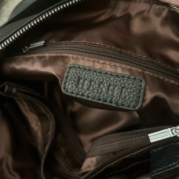 Heshe Crossbody Bag Leather Purse - Picture 9 of 13